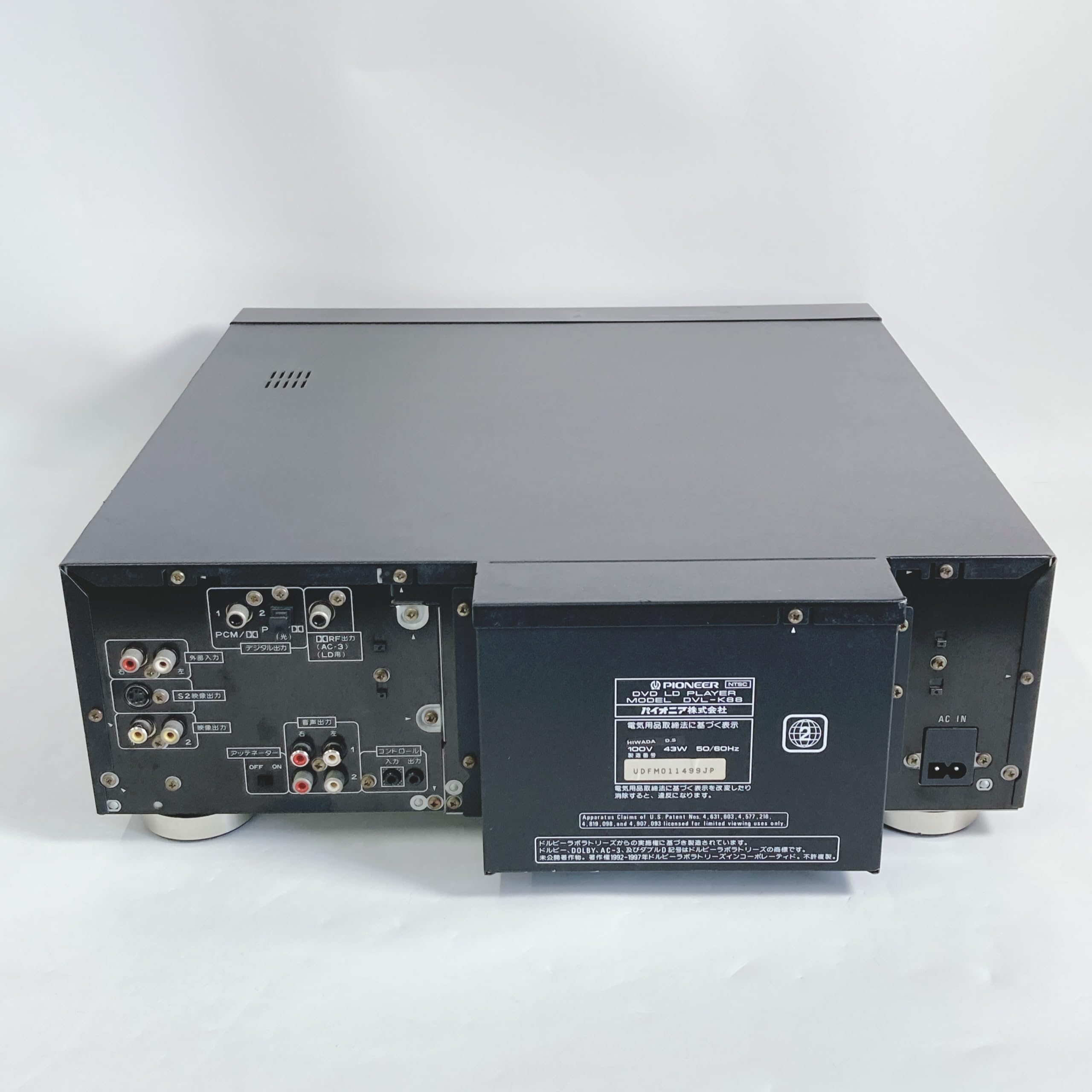 Pioneer DVD LDプレイヤー DVL-K88 Amazon | Pioneer DVD/LDコンパチブルプレーヤー カラオケ対応