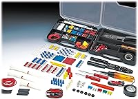 Vista 6 de Performance Tool W5207 Kit de reparación eléctrica multiusos de 285 piezas, color negro