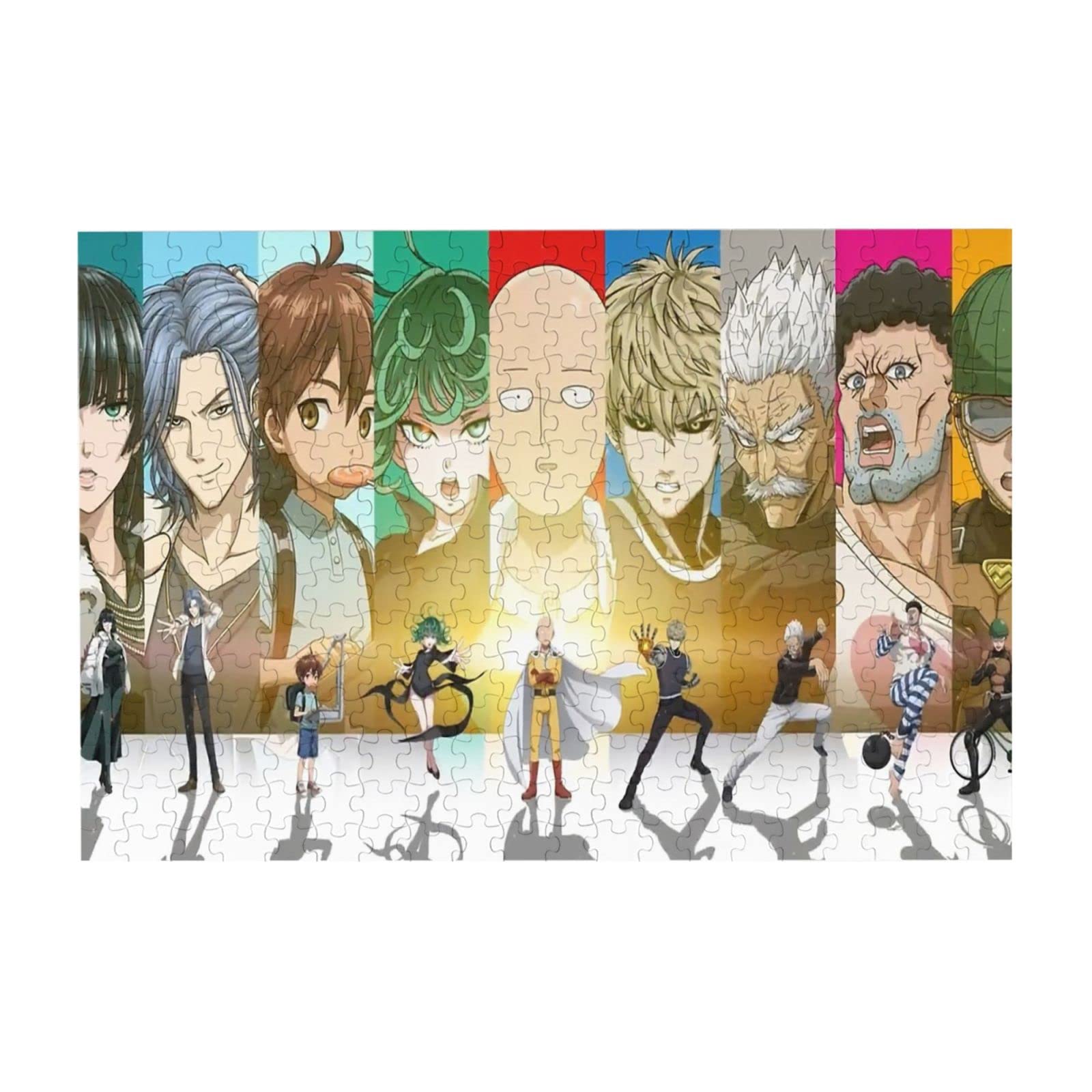 Amazon.co.jp: ワンパンマン 300ピースのジグソーパズル 家族で