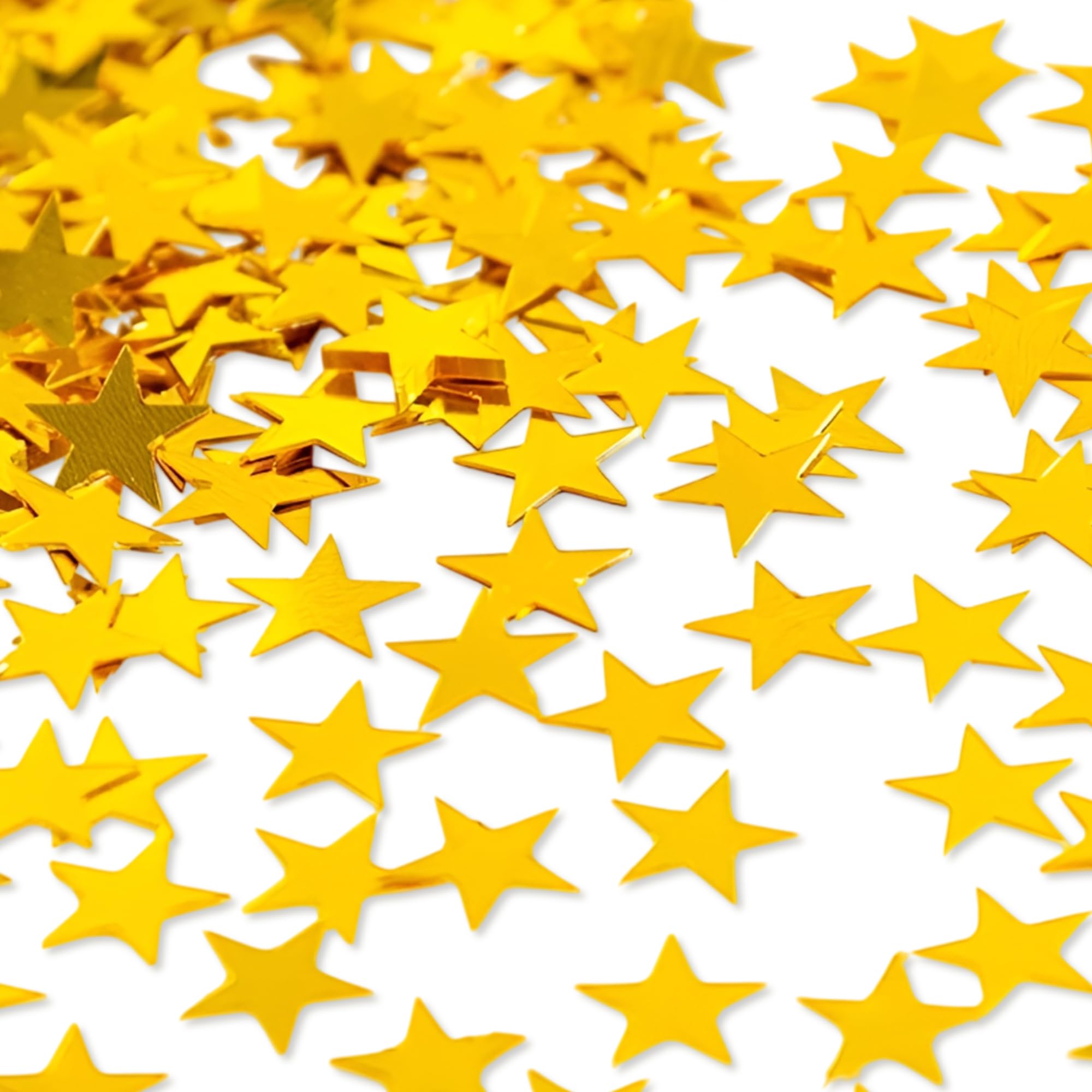 14 Gram Golden Stars Table Scatter Confetti Birthday Wedding Anniversary Christmas Festive Party Decorations, Gold