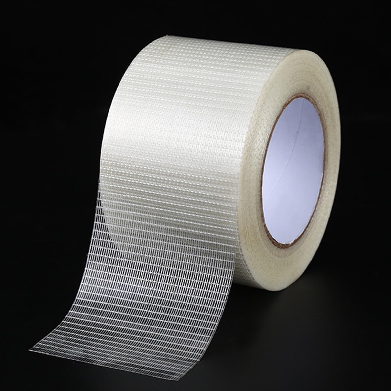CATELL 20M/66FT RV Awning Repair Tape, Fiberglass Reinforced Clear Duct Tape for Tent, Boat Covers, Canopy - Heavy Duty Waterproof