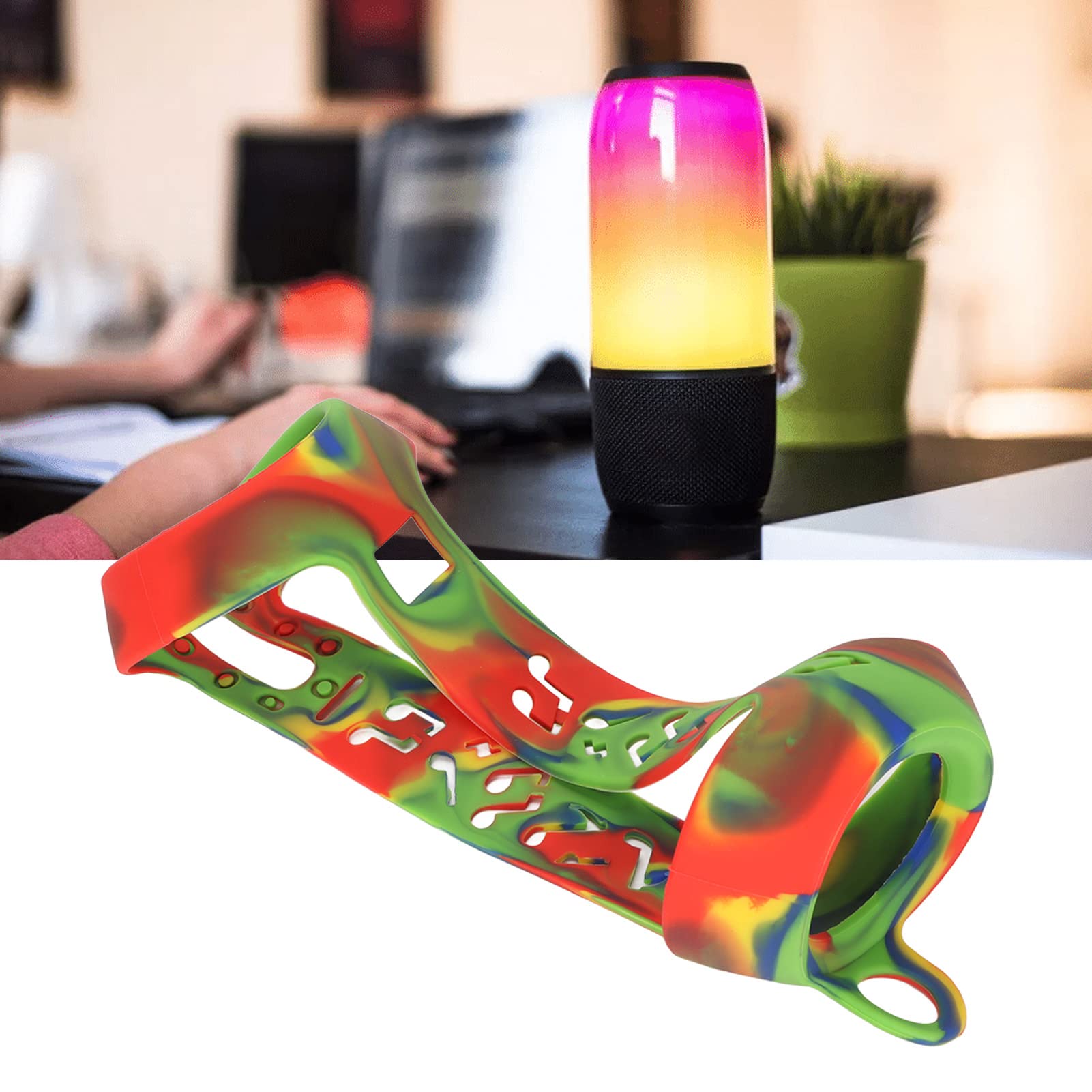 SIXRUN Custodia in Silicone per Pulse 3 Speaker, Custodia Protettiva