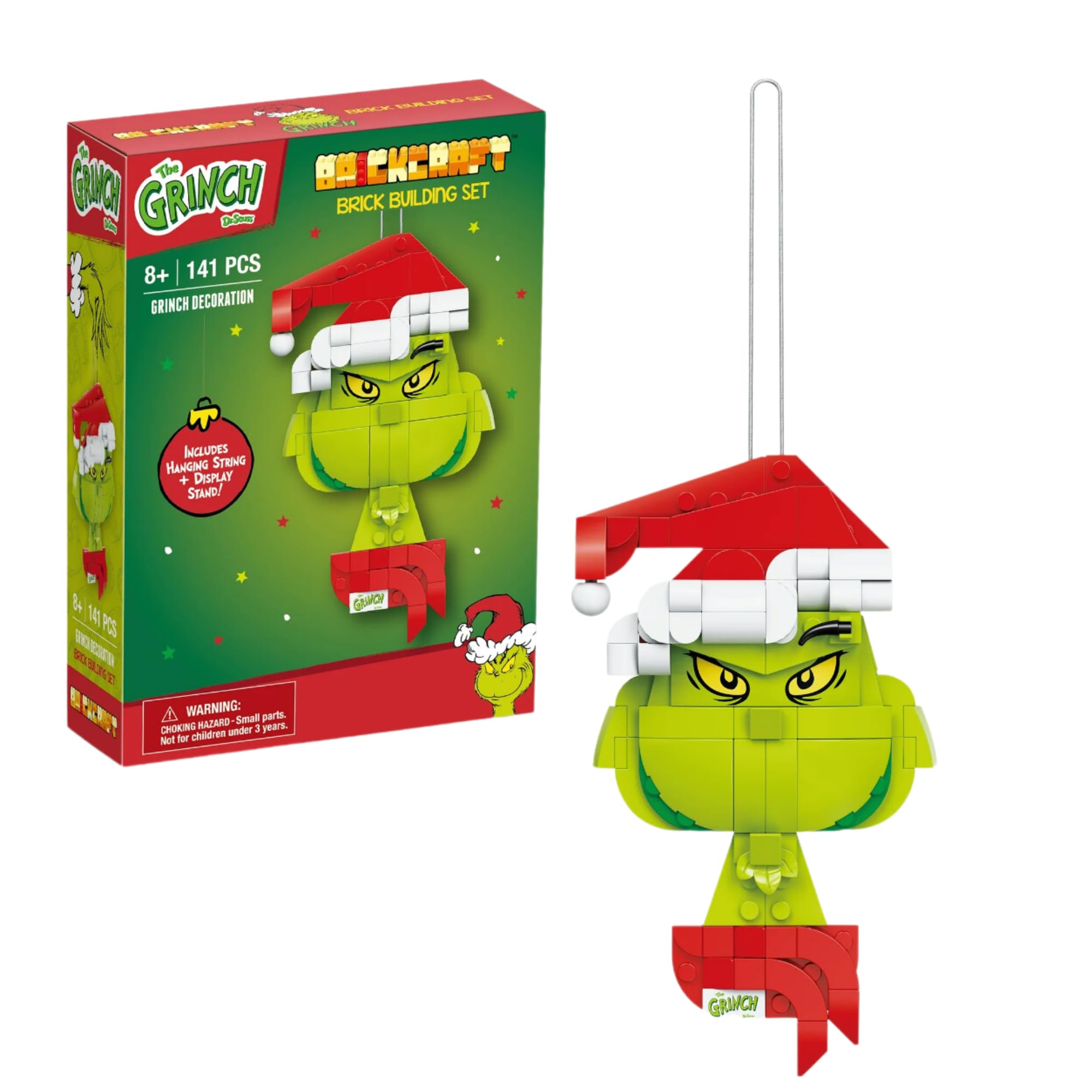Brickcraft Brick Building Set for The Grinch (Grinchy Decoration