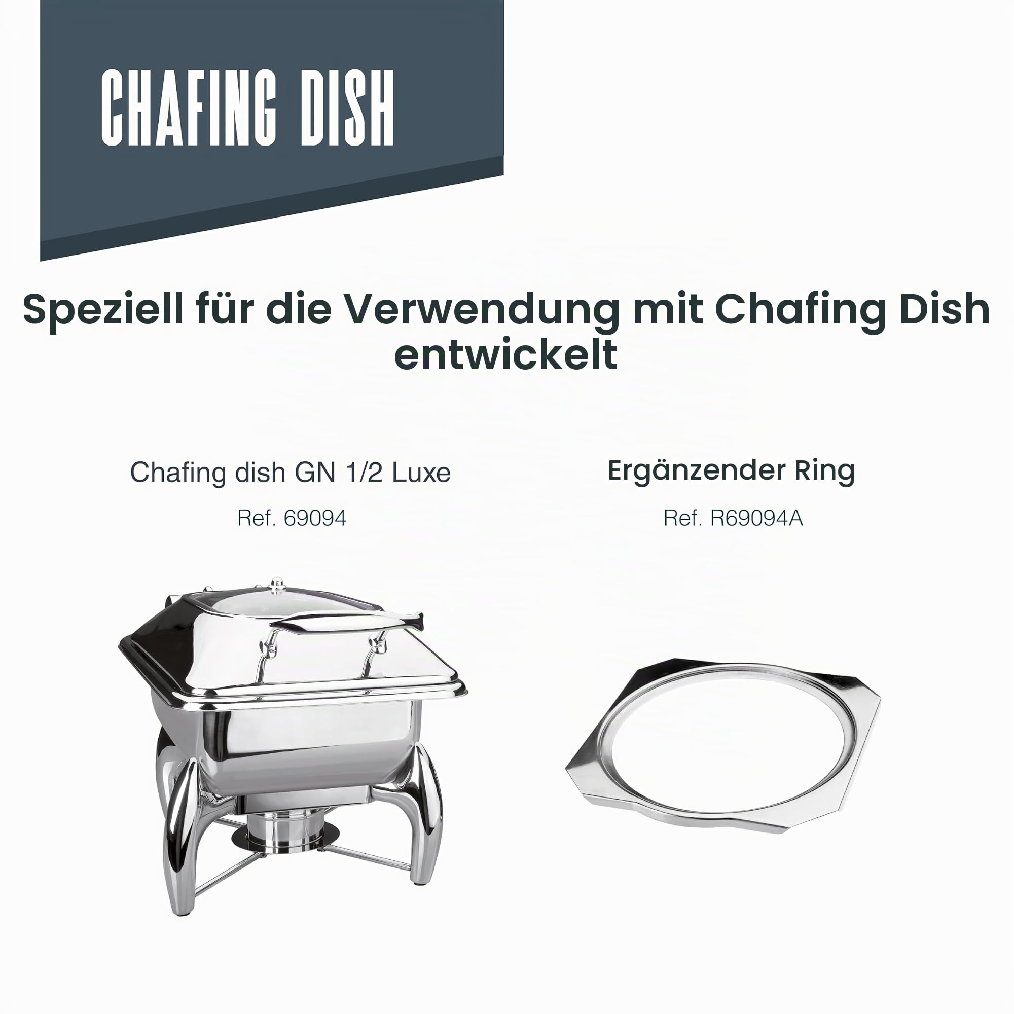 Lacor 69139 – Induktionsplatte für Chafing Dish (700W, Ø18 cm) mit Temperaturregler, Ideal für Buffets, Farbe Schwarz. | Langlebiges professionelles Werkzeug; entwickelt für optimale Leistung und schnelle Reinigung in der Spülmaschine