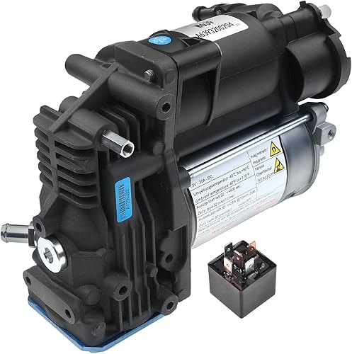 Miniatura 1 de A-Premium Compresor de suspensión de aire con relé compatible con Mercedes-Benz W639 Viano 2013-2015 Vito 2009-2013 L4 2.1L Diesel Van