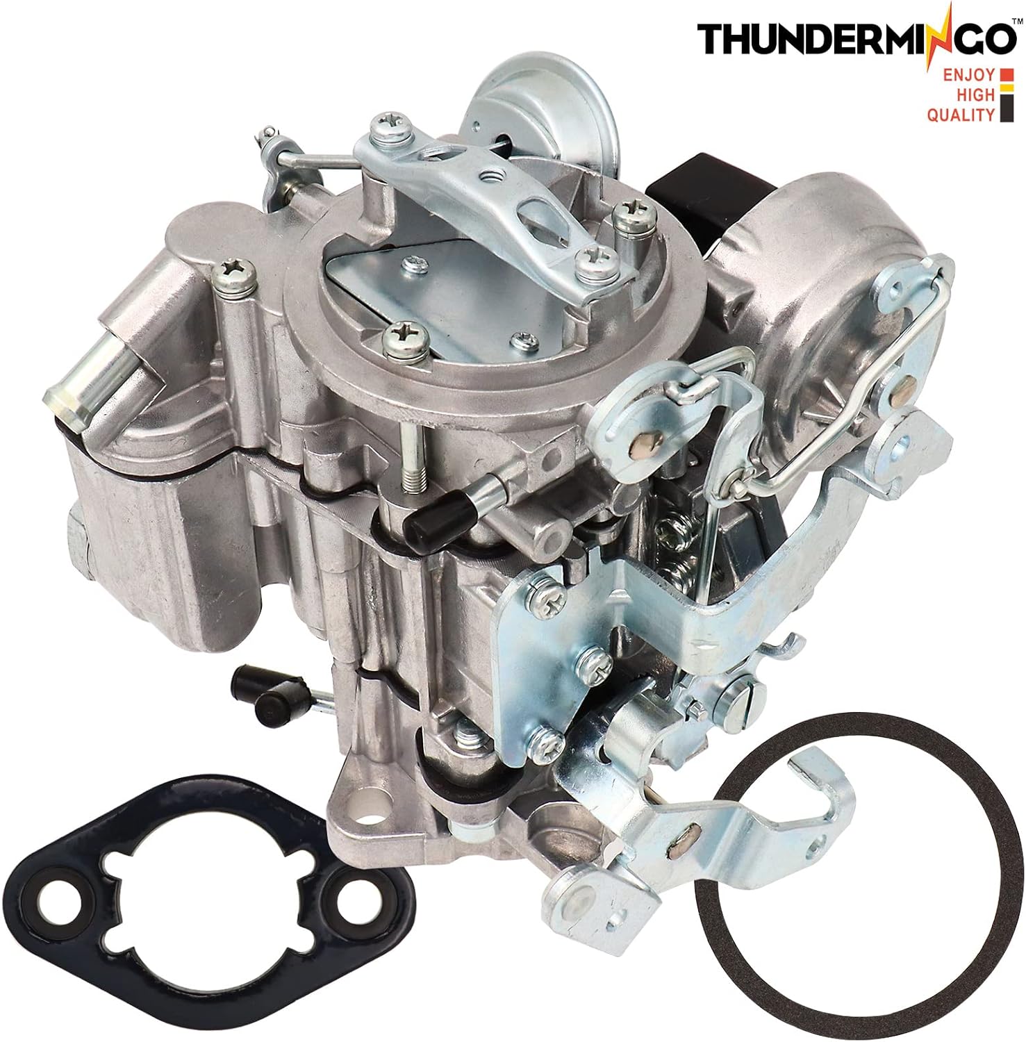 New 1 Barrel Carburetor fits for Chevrolet Chevy GMC L6 V6 6CYL 292 Engines 4.1L 250/4.8L 292 Carb for Chevy C10 OEM# 7043014 7043017 7047314(Automatic Choke)