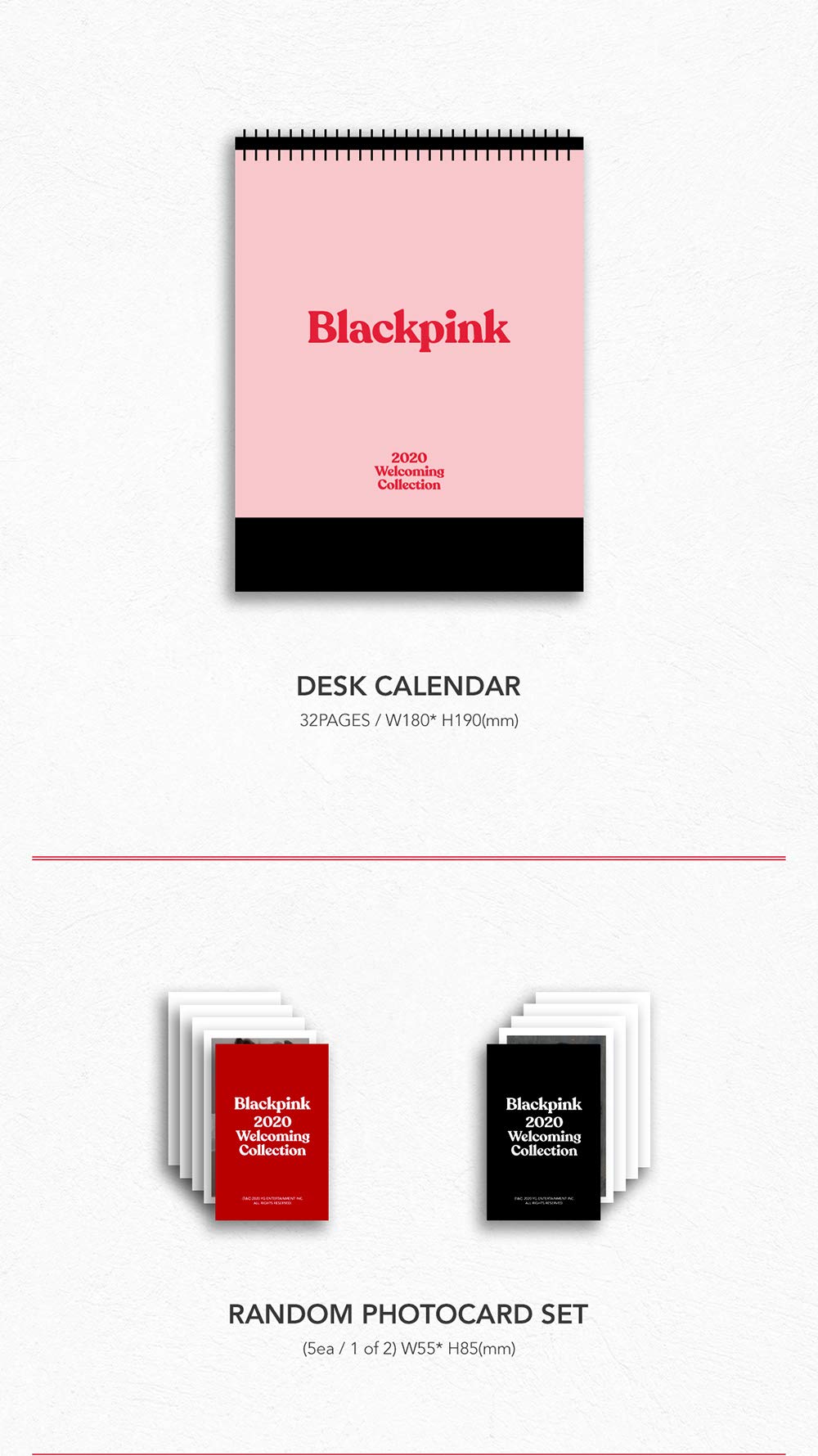 YG Blackpink - Blackpink's 2020 Welcoming Collection+DVD+Extra