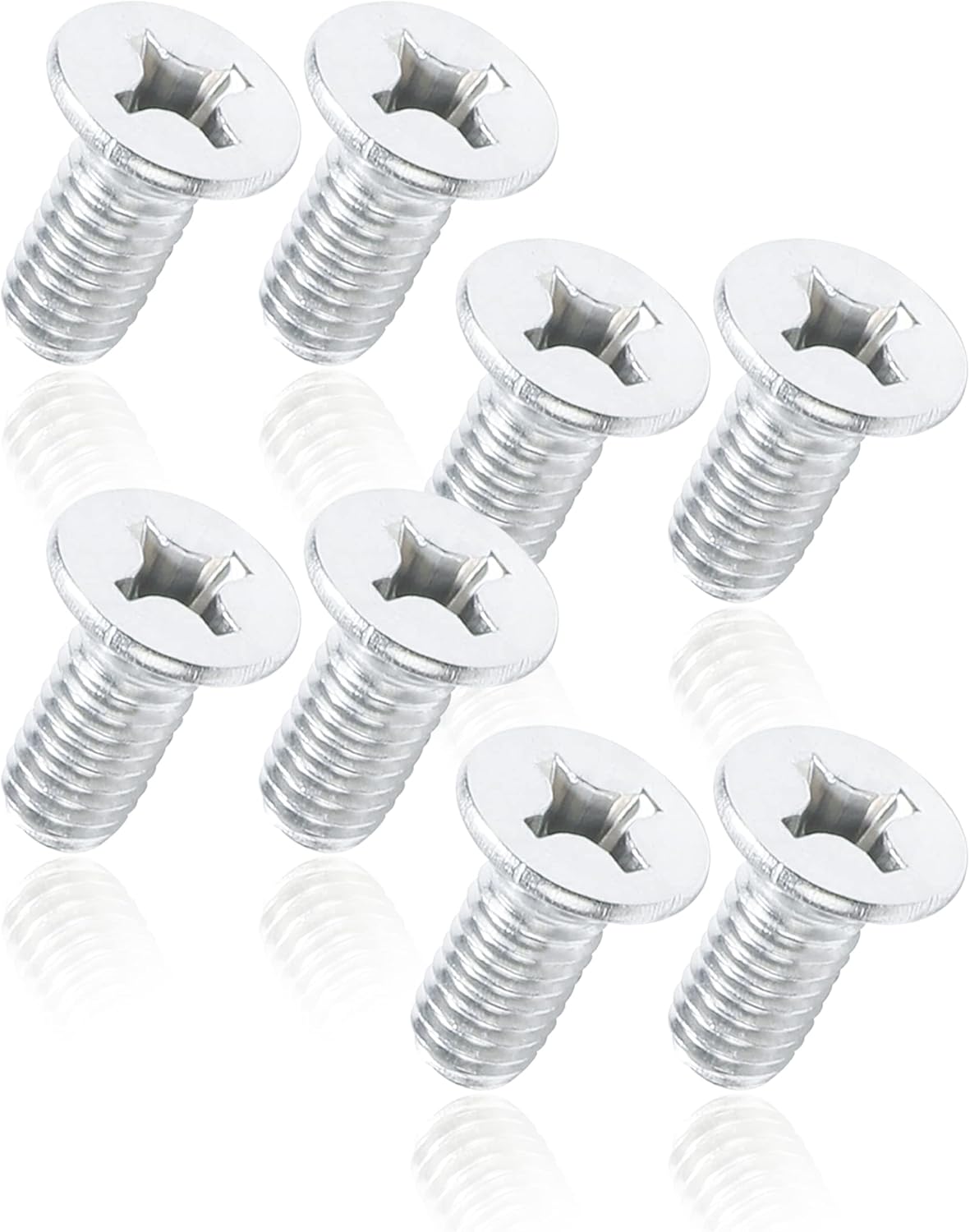 ESEWALAS 8PCS Stainless Steel Brake Disc Rotor Screws,93600060140H