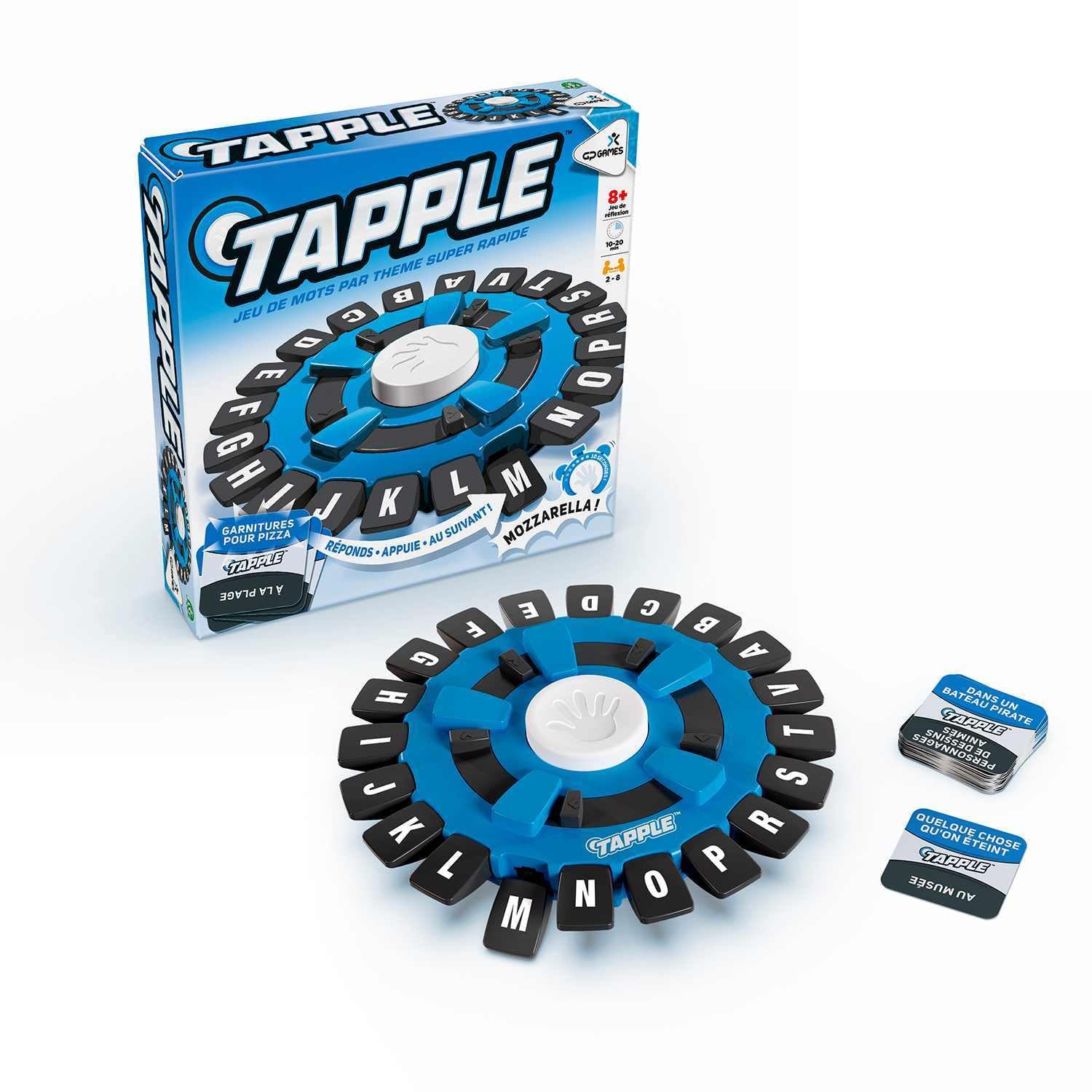 TAPPLE (VF, Jeu de Mots électronique, Rapidité et réflexion, 8+, TAP01