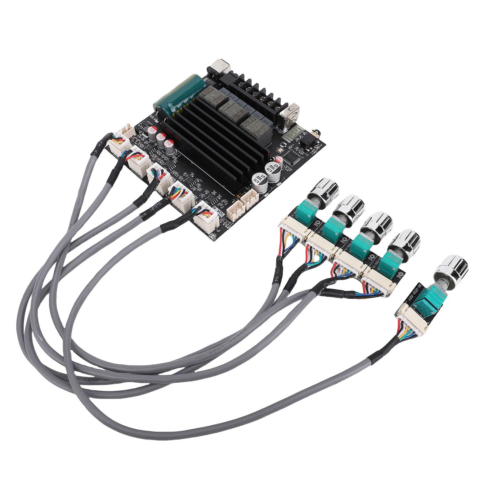 Płytka Wzmacniacza Cyfrowego BT 2.1 kanał 100W+100W+200W TPA3221