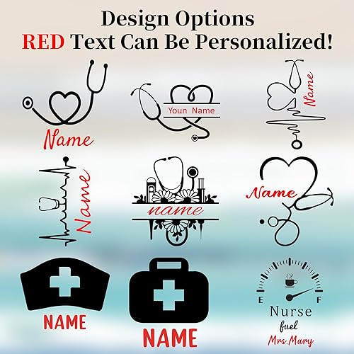 Miniatura 2 de Regalos de enfermera para mujeres, regalos Rn para enfermeras, vaso grabado personalizado para enfermeras, regalo de graduación de enfermera,