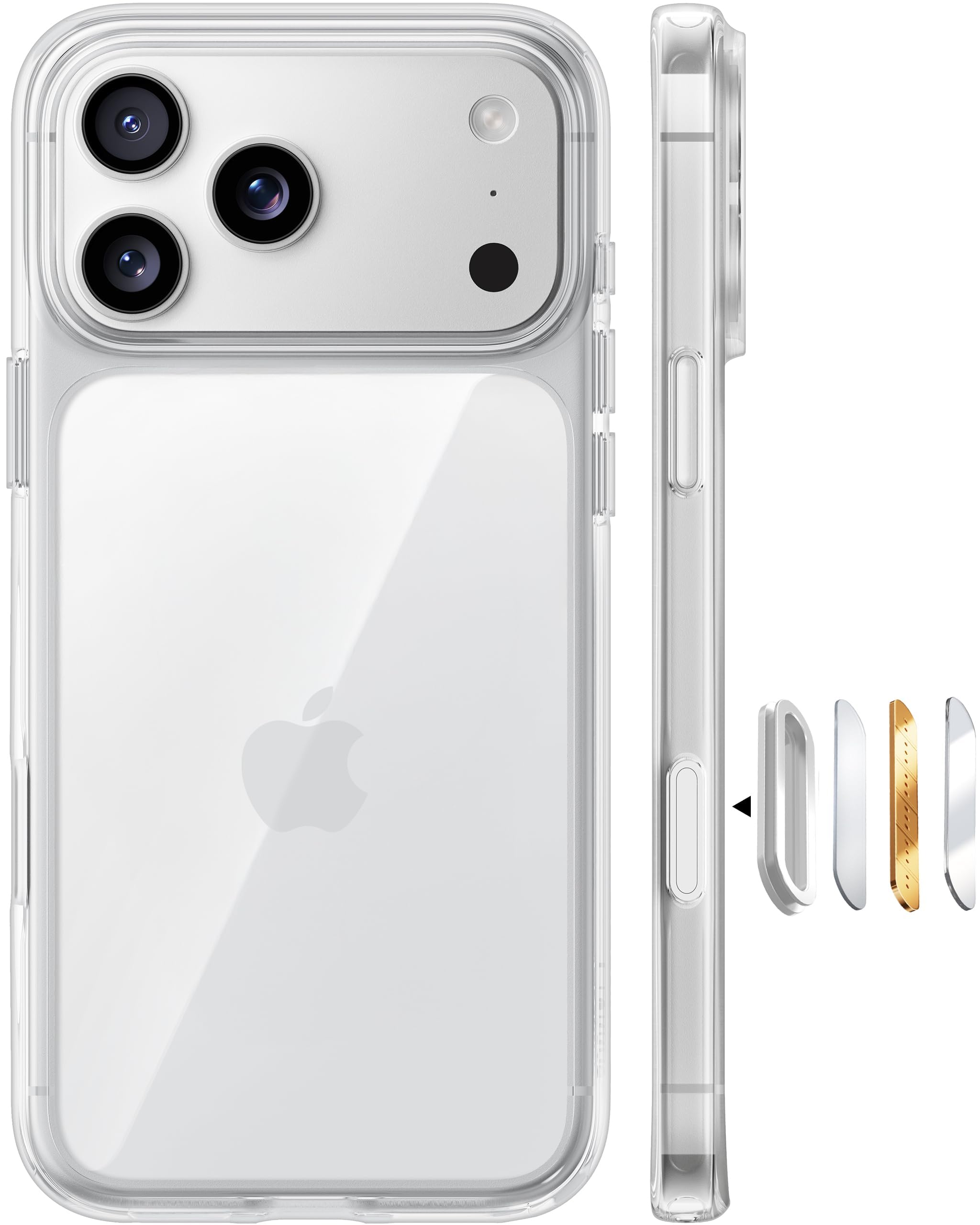 Photo 1 of TORRAS Shockproof Case for iPhone 17 Pro Clear