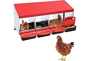 The Eggs-ceptional Chicken Nesting Haven: Roll Away Convenience for Fowl Friends