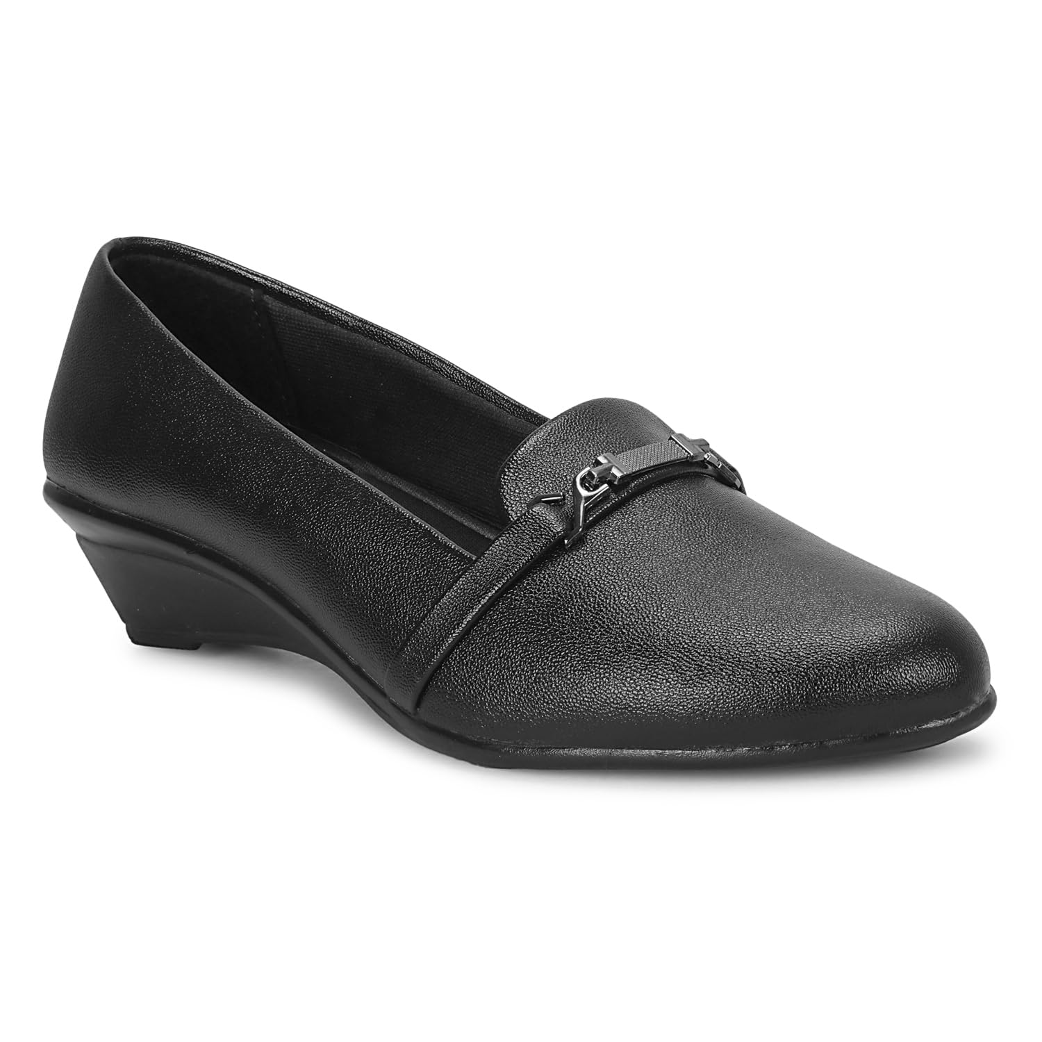 anita sarees Women’s Low Wedge Heel Bellies | Comfortable Slip-On Formal Office Wear Pumps Shoes | Lightweight Stylish Ballet Flats for Casual & Party-picture-47