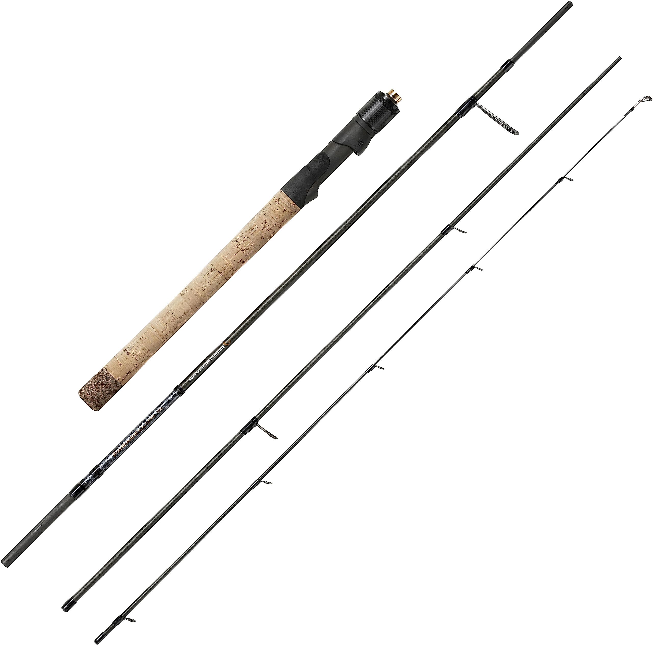 Savage Gear Travel Parabellum Reiserute 3,43m 11-38g - Spinnrute zum Forellenangeln, Meerforellenrute, Sbirolinorute, Angelrute