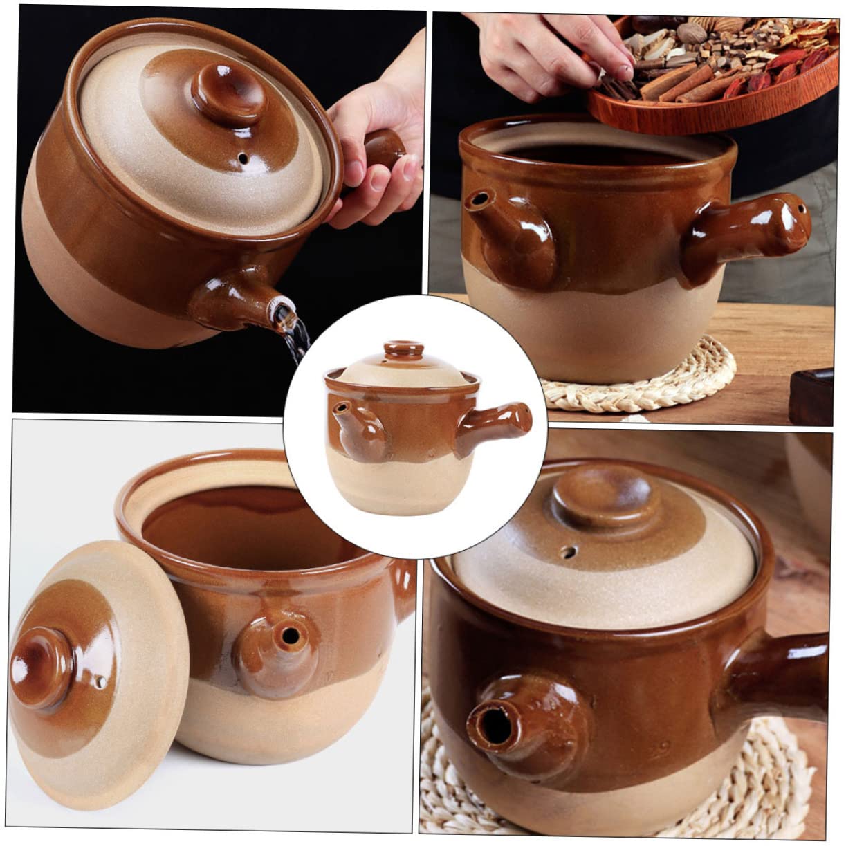 Casseruola in Terracotta per Medicina Cinese da 1, 5