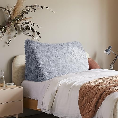 Miniatura 17 de Almohada de cuña acolchada de 10 libras con cabecero, posicionador de cuerpo, almohada de cuña para cama, soporte de respaldo, almohada triangular