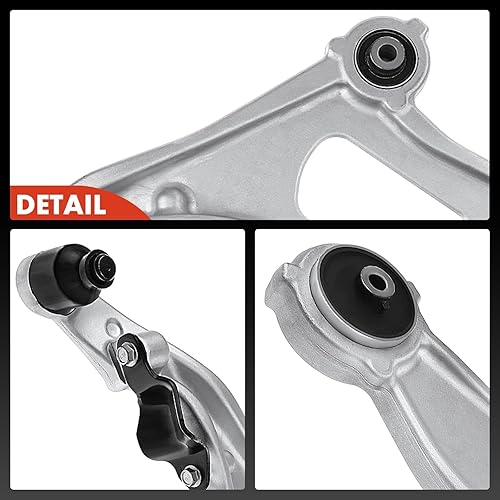 Miniatura 7 de A-Premium Brazo de control inferior delantero izquierdo, con rótula y buje, compatible con Nissan Pathfinder 2013-2020, Infiniti QX60 2014-2020,