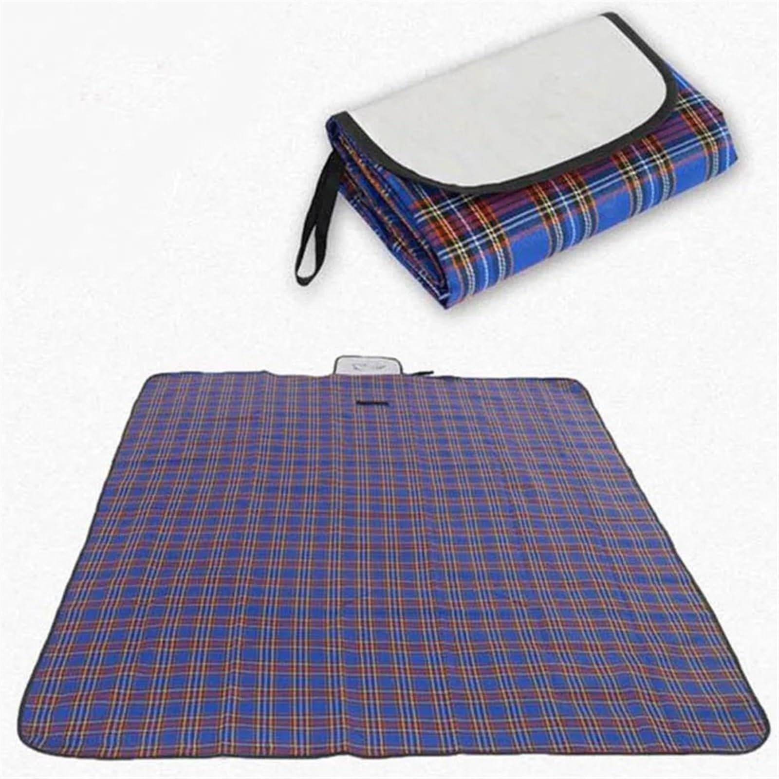 Alfombras de Picnic, alfombras de Campamento, Esterilla de Picnic Plegable Impermeable for Acampar al Aire Libre, Playa, Dormir, Multicolor, Varios tamaños(Rosso,150 x 180 cm (Square))