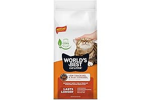 World's Best Cat Litter: Multiple Cat, Unscented, Dust Control