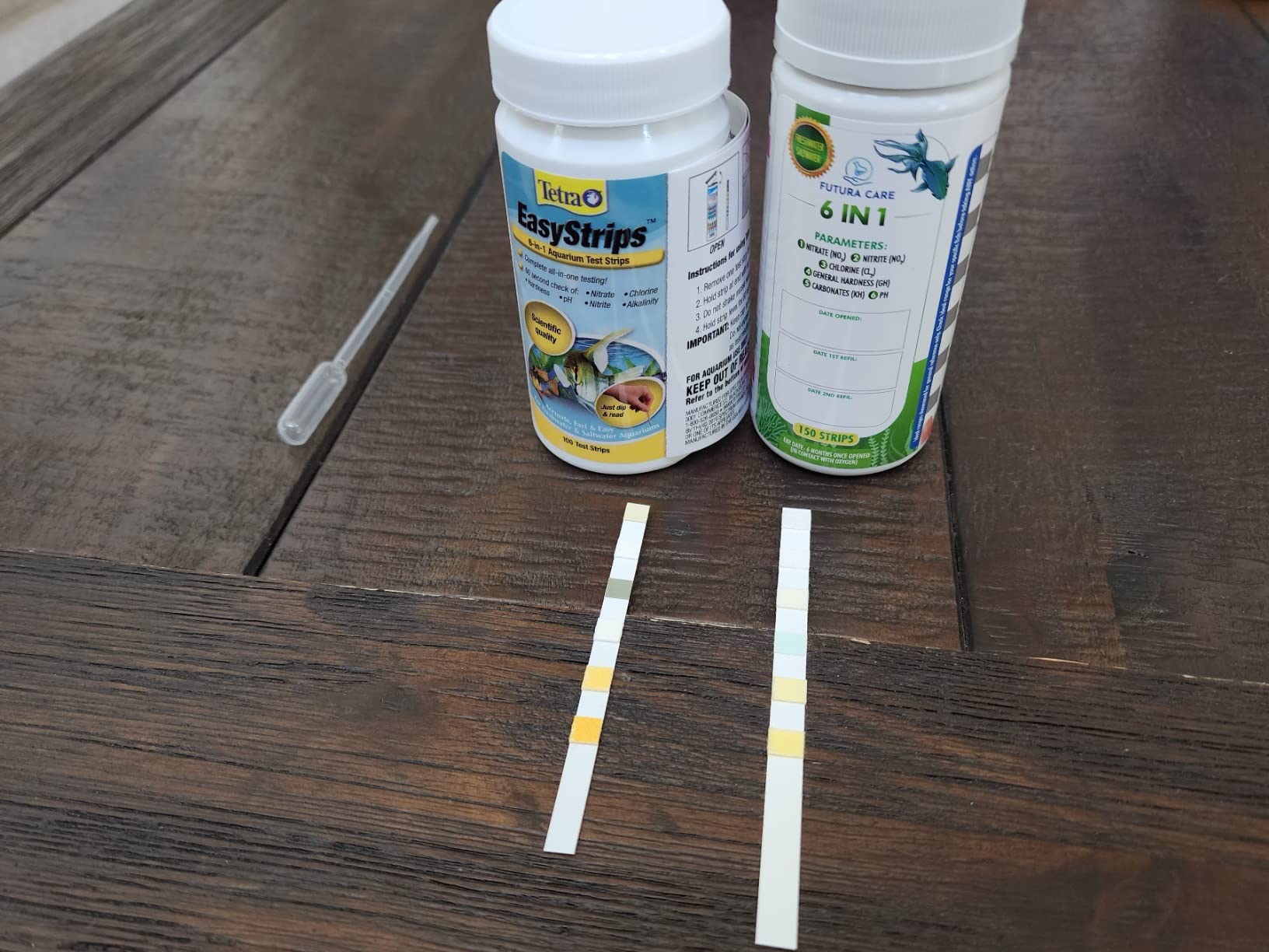 4/mo Finance 6 in 1 Aquarium Test Strips Our Accurate Aquarium Water Test Kit Monitor 6