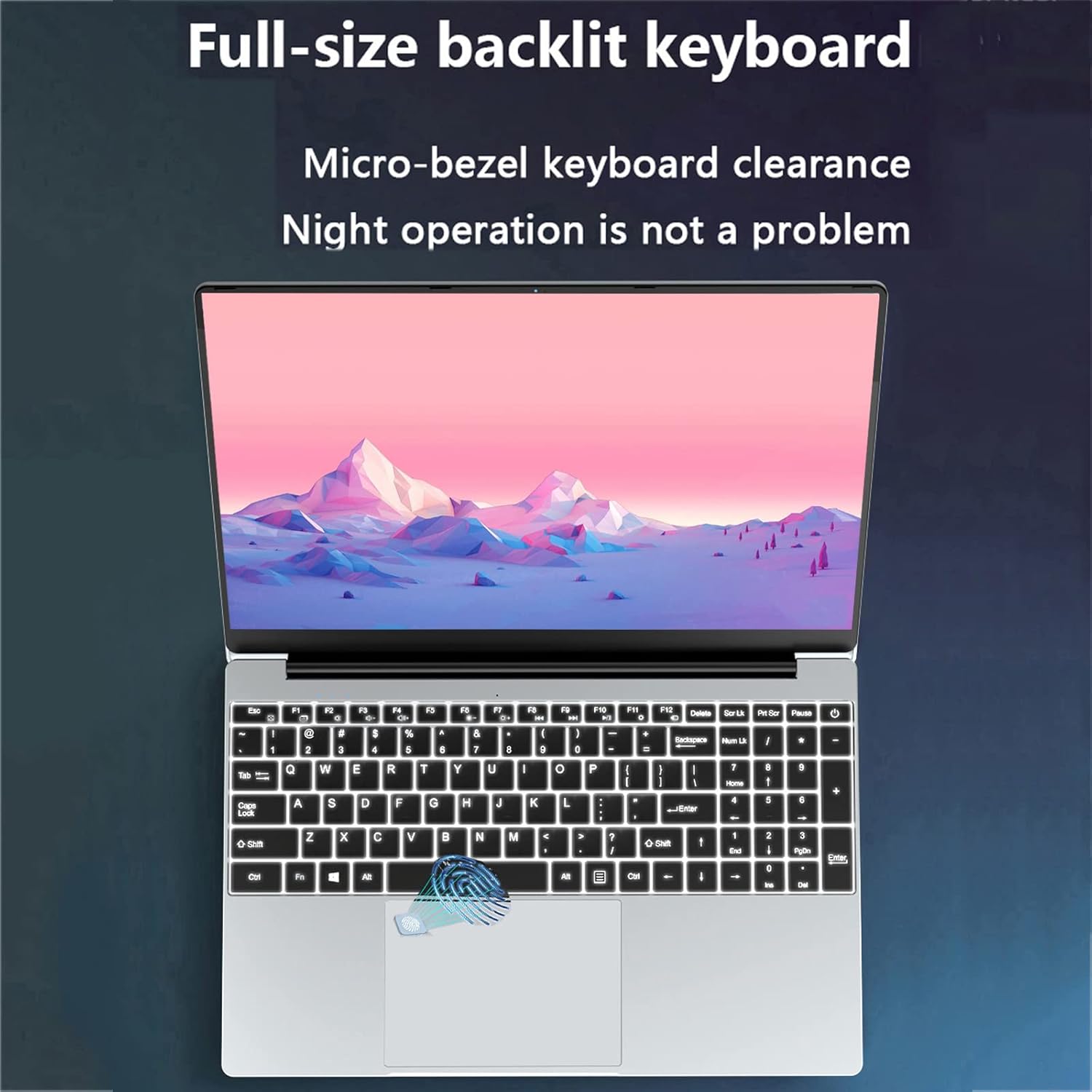 KUU YEPBOOK Full-size Backlit Keyboard
