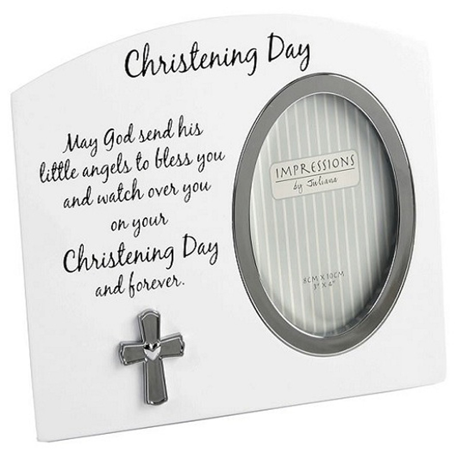 Cadre Photo Home Living By Juliana - 3 Inserts - Chaux Et Blanc - MDF - NEUF