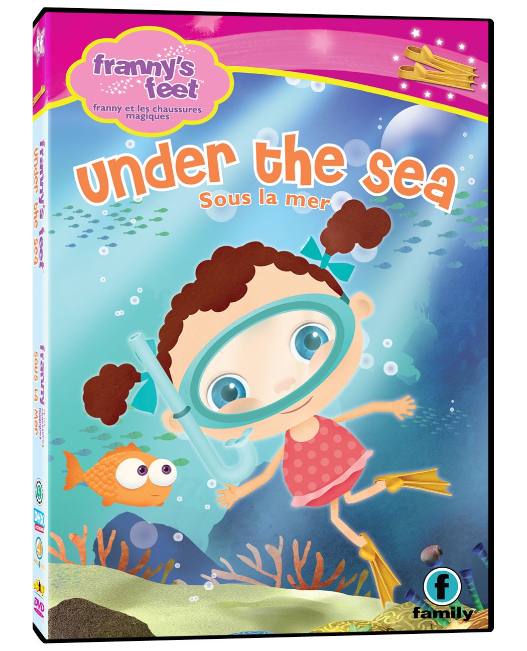 Franny's Feet Under The Sea/Franny et les Chaussures Magiques Sous la mer [DVD]