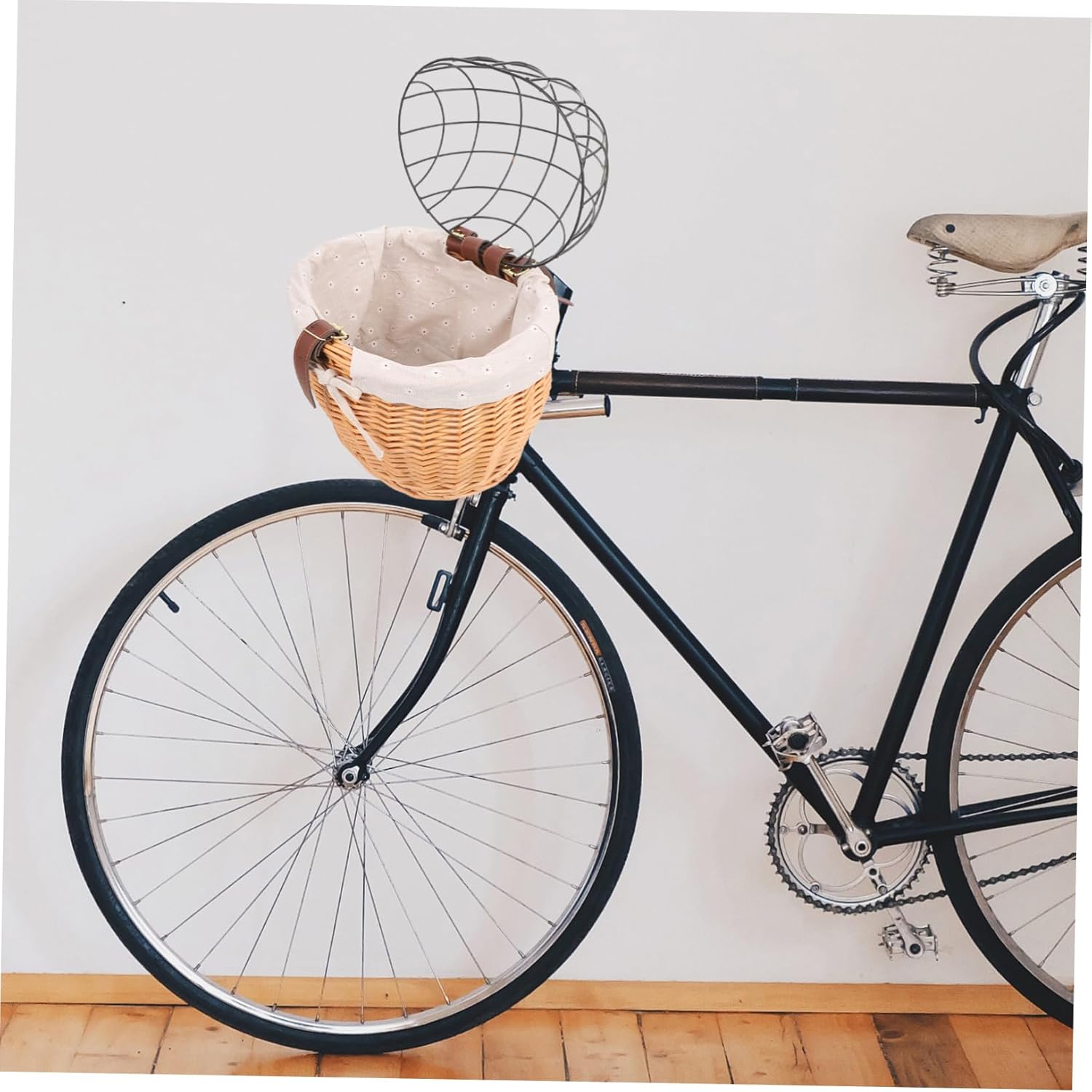 Pet Carrier Bag for Bicycles Removable Front Basket Strong Load Bearing Easy Installation and Comfortable and Pets for Cycling Adventures