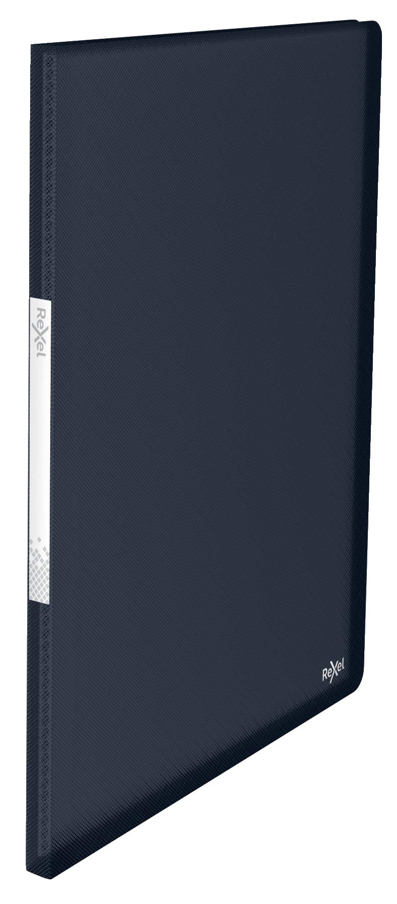 Rexel Choices, 2115654, Translucent Display Book, A4, 20 Pockets, 40 Sheet Capacity, Black