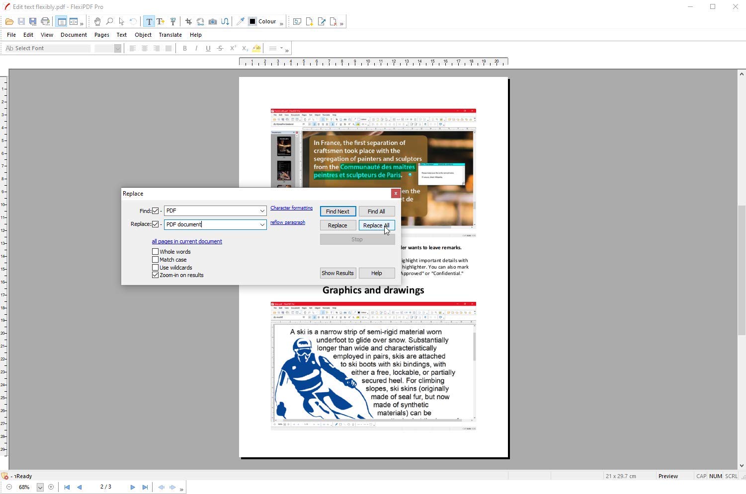 FlexiPDF Professional - OCR PDF Editing Software - 3 USER for your Windows 11, 10, 8.1, 7 PC - the ultimate PDF editor software by SoftMaker