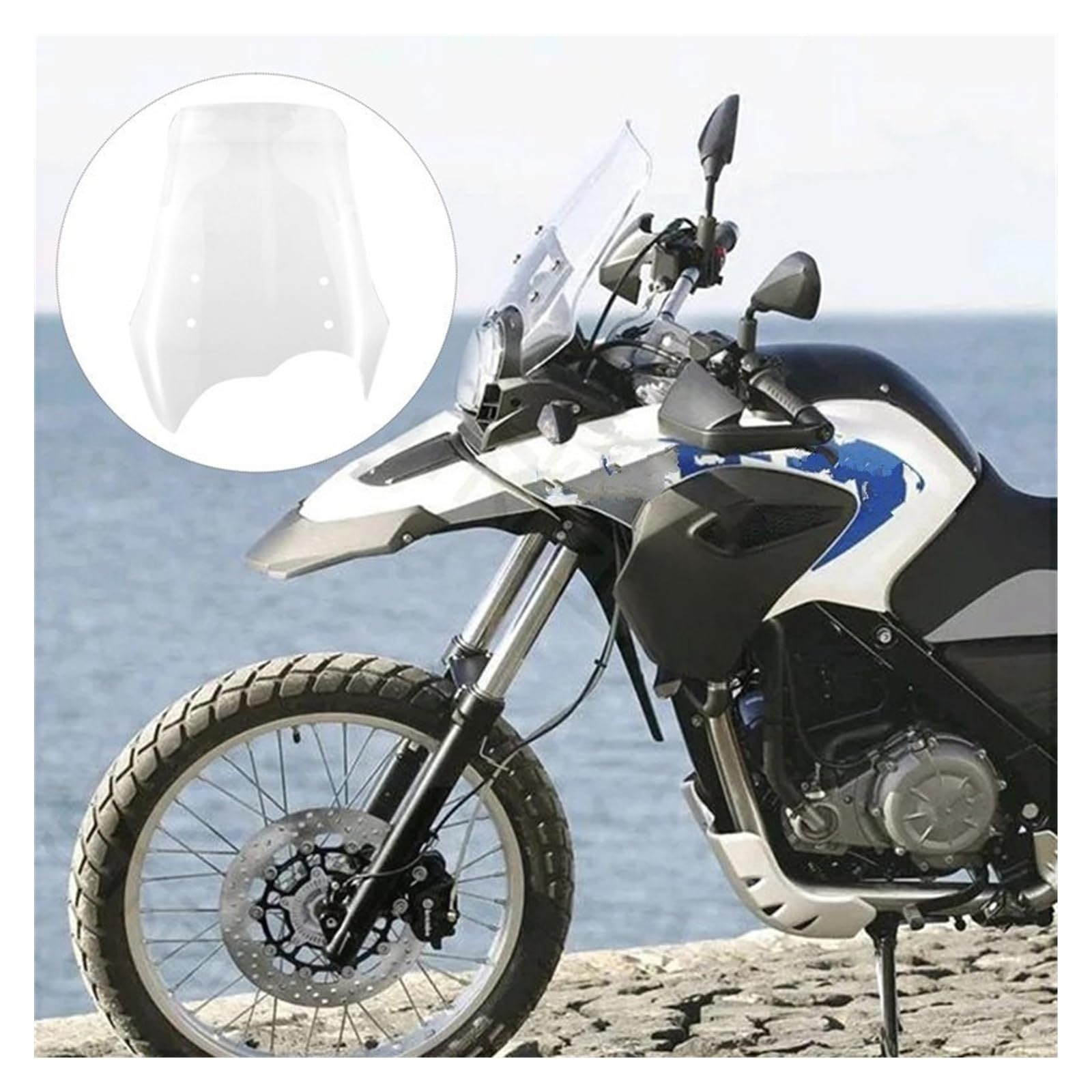 Amazon | オートバイのスクリーン G650GS 用 G650 GS 用オートバイ
