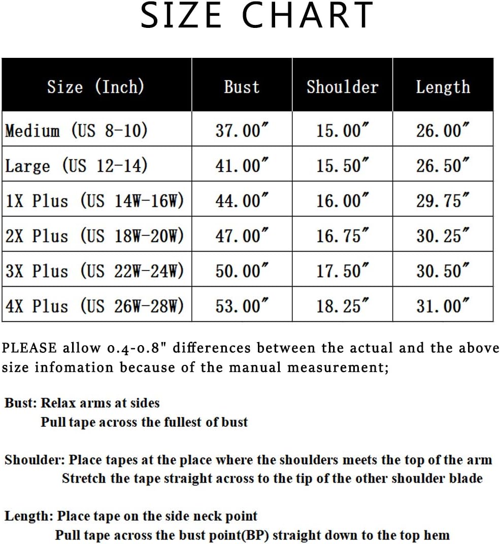 FOLUNSI Womens Plus Size Short Sleeve Henley Shirt V Neck Floral Blouses Tunic Tops M-4XL 01-multi Black 4X