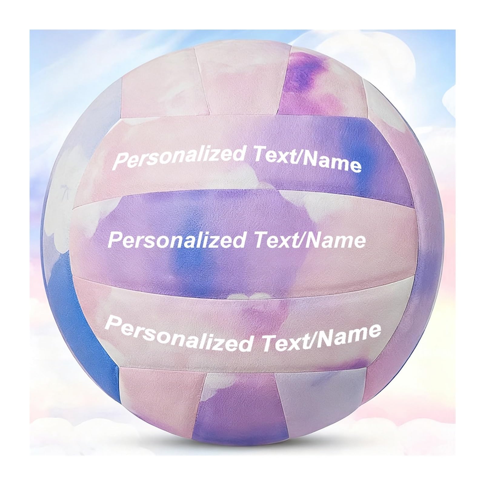 Balón De Voleibol Personalizado Talla 5, Regalo De Voleibol Personalizado con Nombre/Texto, Voleibol Suave, Hijo Hija Personalizado Interior Exterior Balones Deportivos