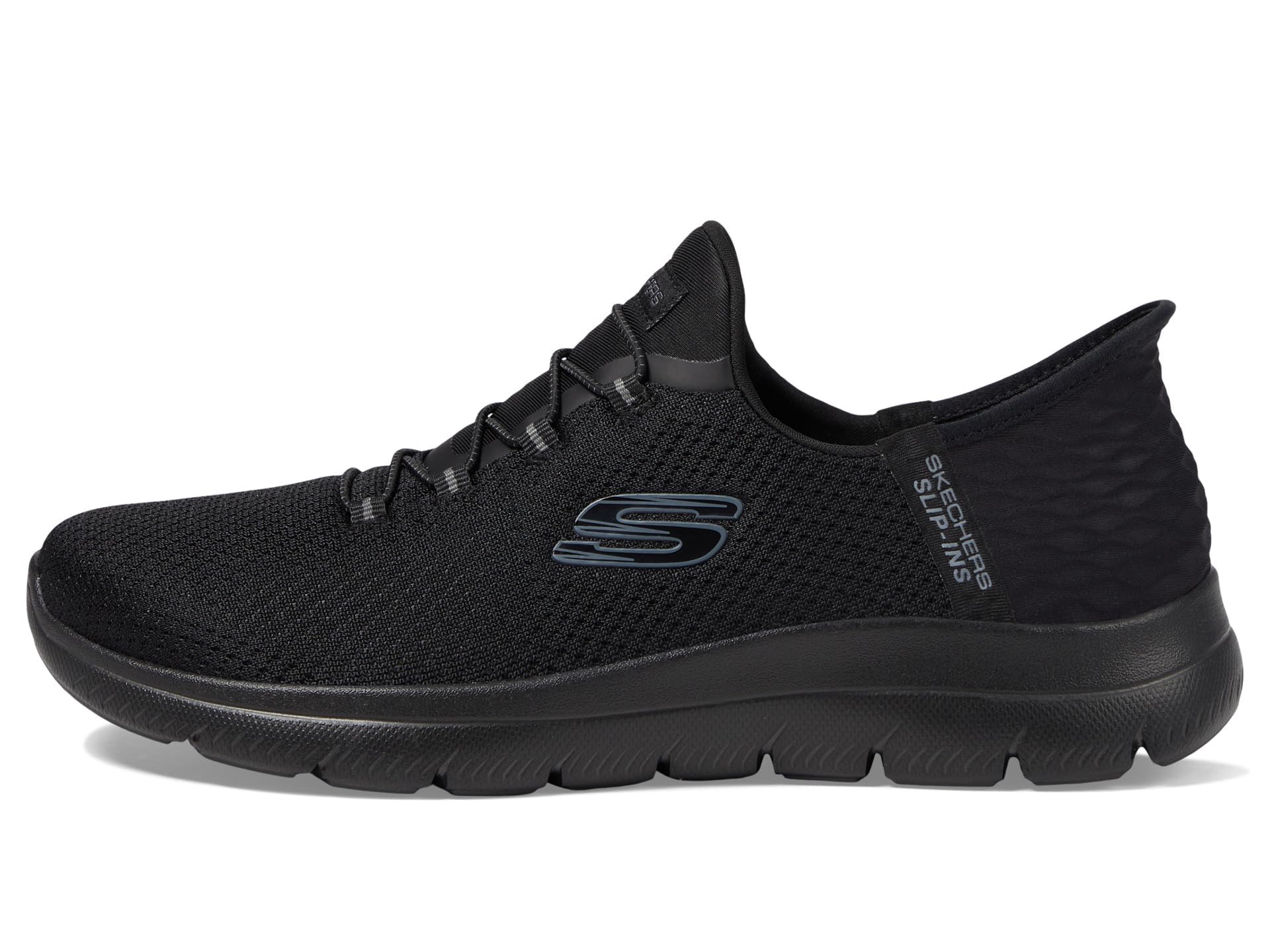 Skechers Summits - Tenis de noche para mujer, manos libres, sin cordones, para mujer