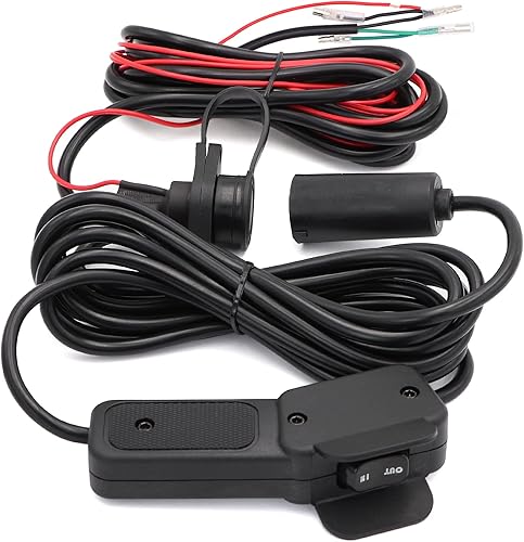 Mando a distancia de mano del cabrestante con agarre ergonómico y conjunto de enchufe de control para cabrestante ATV UTV