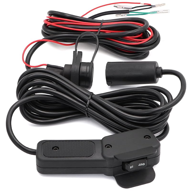 Controle Remoto com Fio e Soquete para Guincho Elétrico 12 V DC Taukealugs SWhgfvd0058H