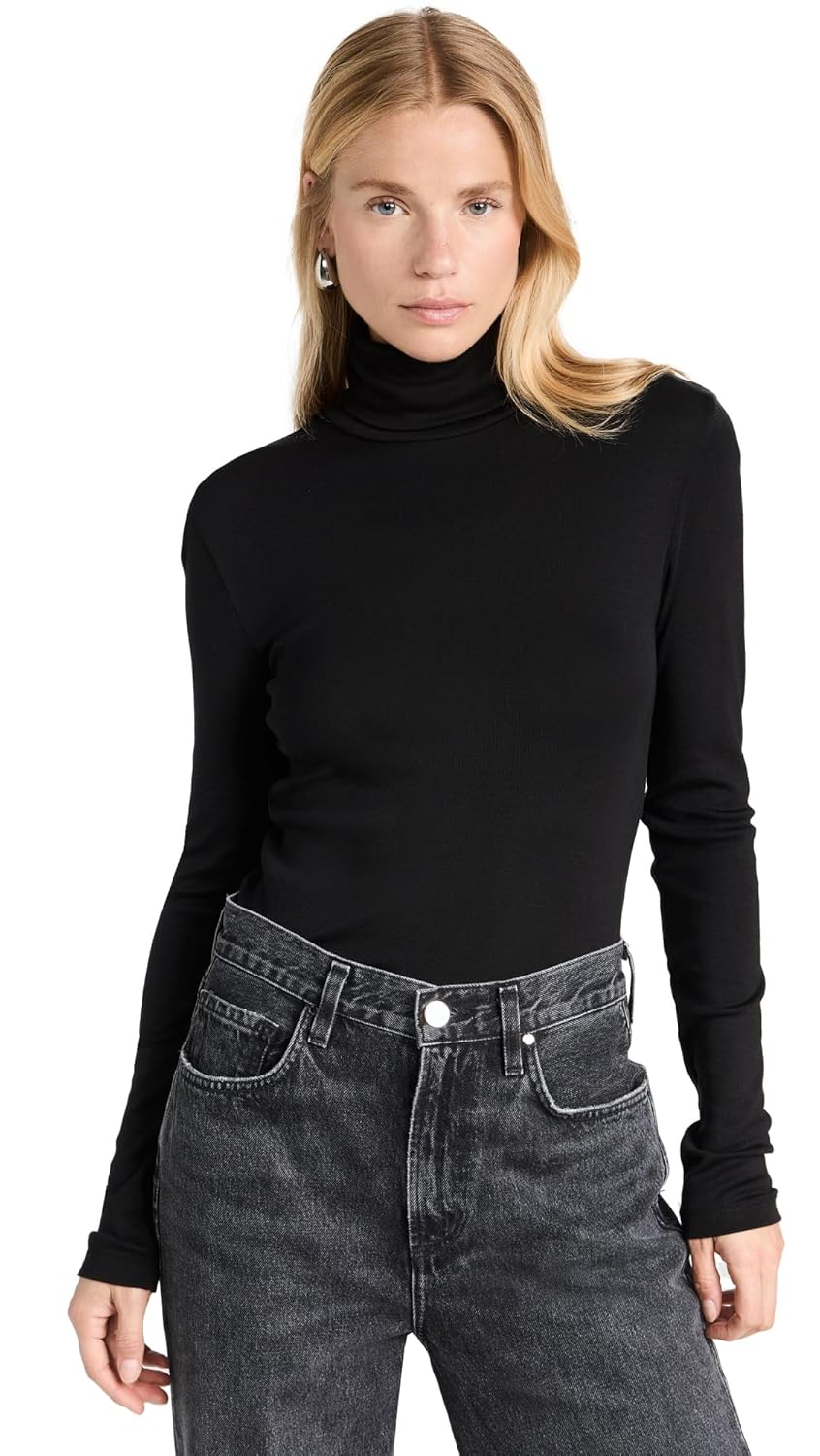Splendid Womens Classic Turtleneck