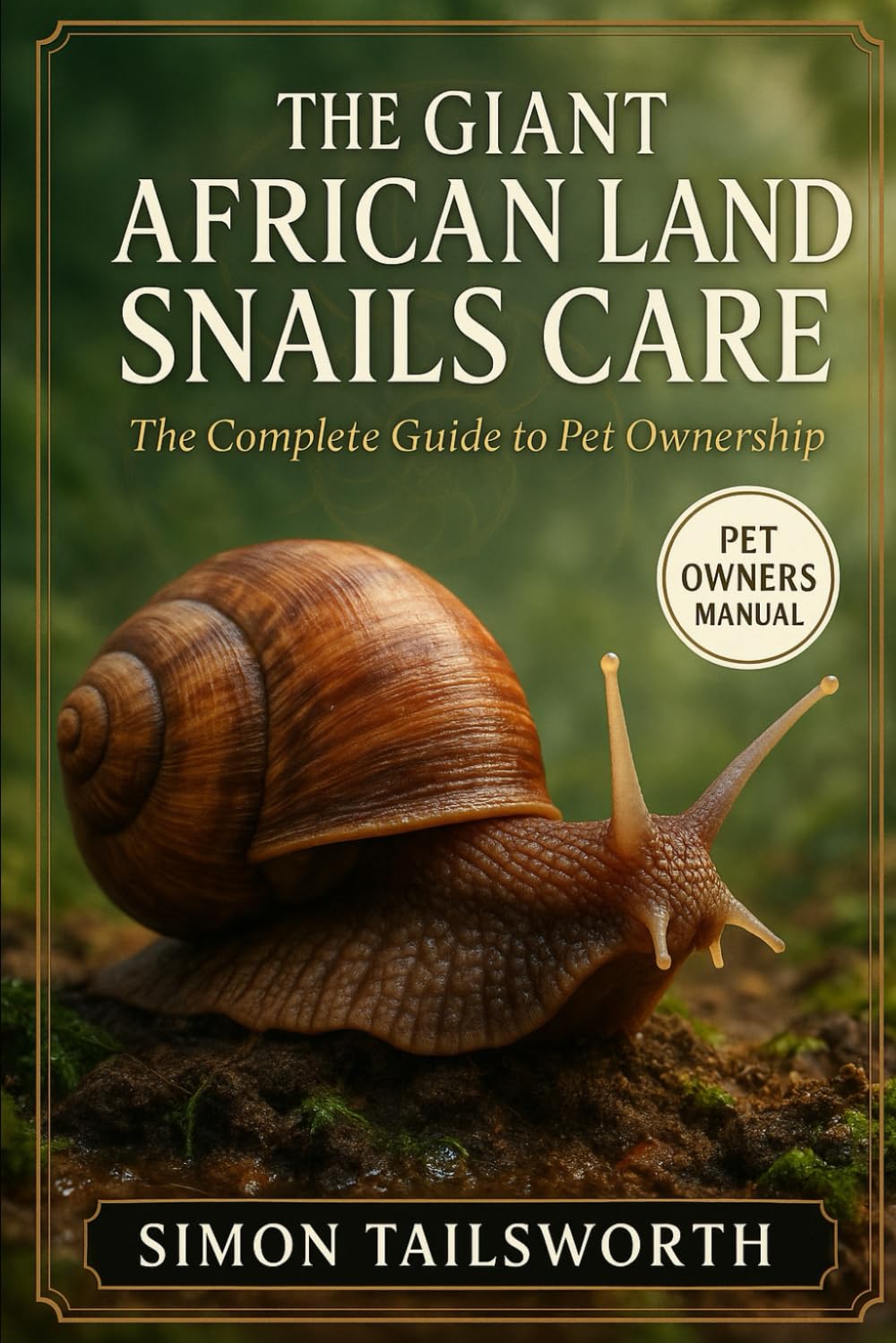THE GIANT AFRICAN LAND SNAILS CARE: The complete guide to pet ownership