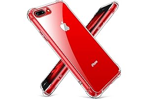 CANSHN Clear iPhone 7 Plus Case with Pop Socket