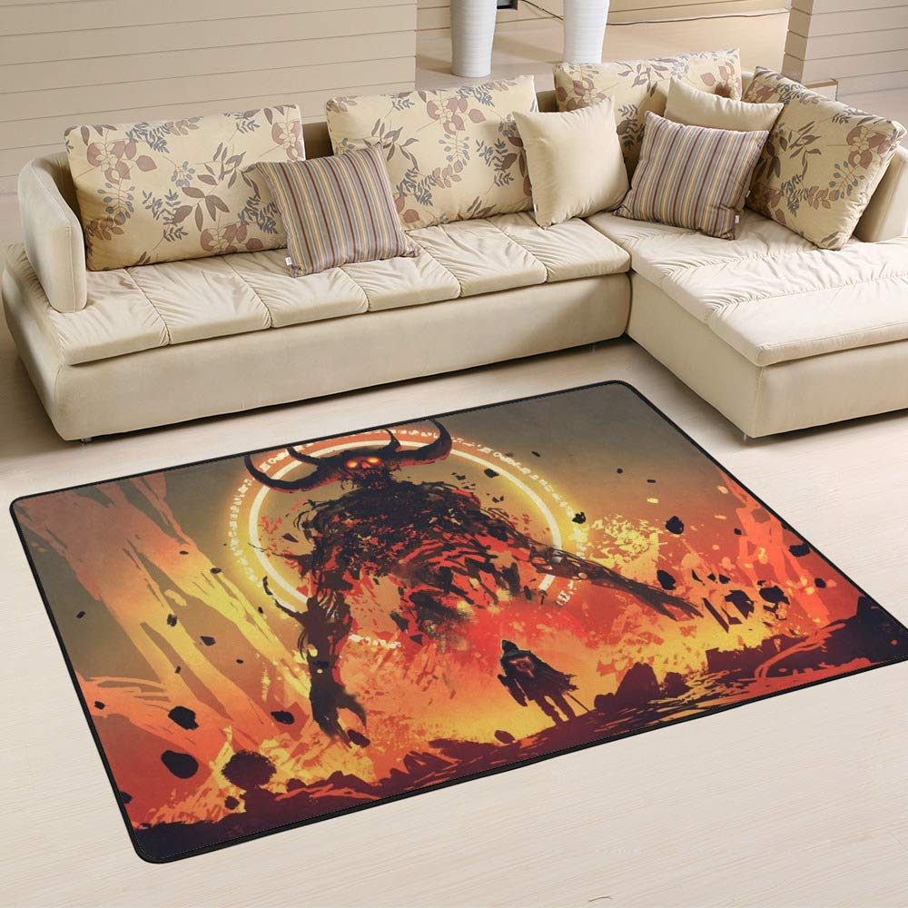 Tapis de grande taille en microfibre Cheshongg pour sol stratifié