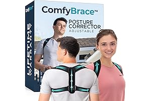 ComfyBrace Dowagers Hump Corrector - Spine Straightener for Men and Women