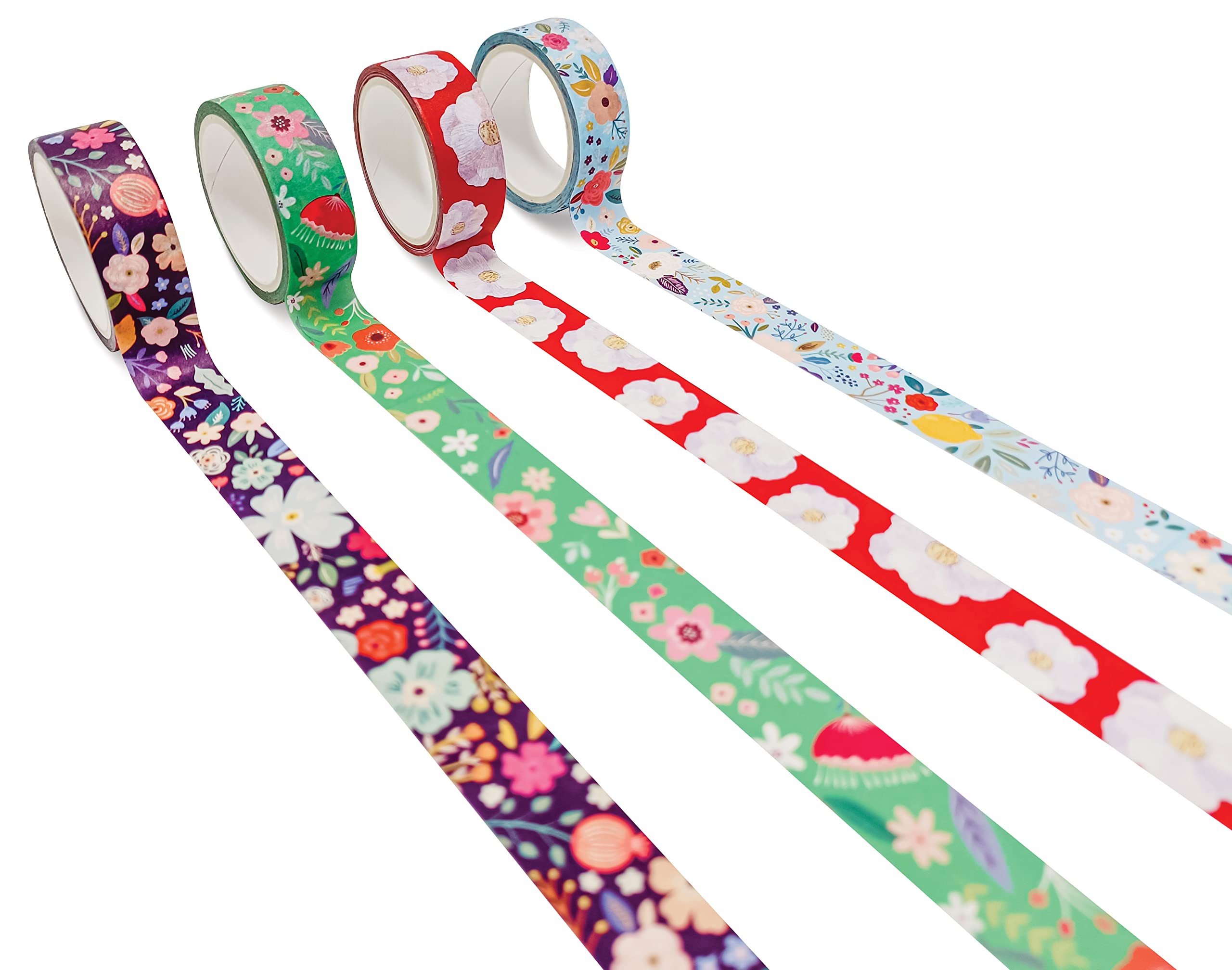 Interdruk Taśma, papier washi, ogród, 15 mm x 5 metrów