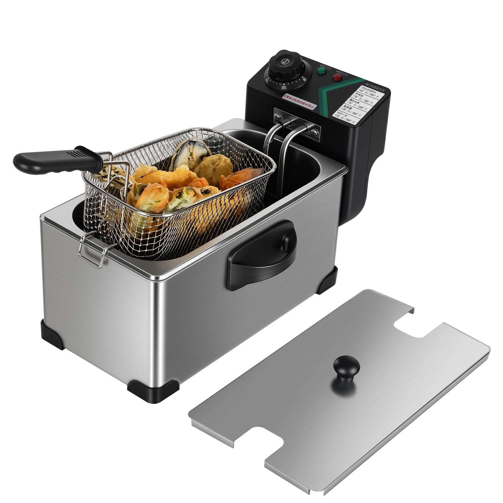 Amazon.co.jp: Savorix 電気フライヤー 卓上フライヤー 家庭用 業務用