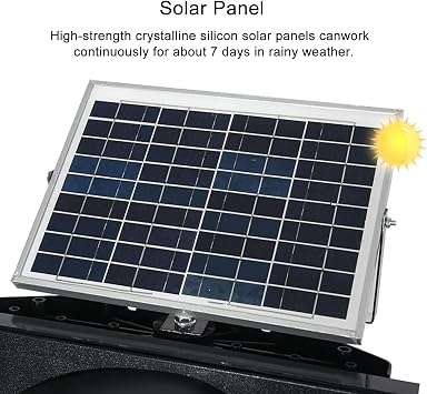 Solar Traffic Signals Signs Lights Yellow Traffic Warning Light, Single Flashing PC Housing Outdoor Waterproof Road Safety Emergency Lamp, with Solar Panel and Sun Visor