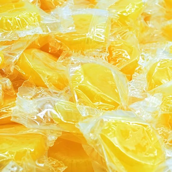 Candy Retailer Lemon Discs Hard Candy 1lb