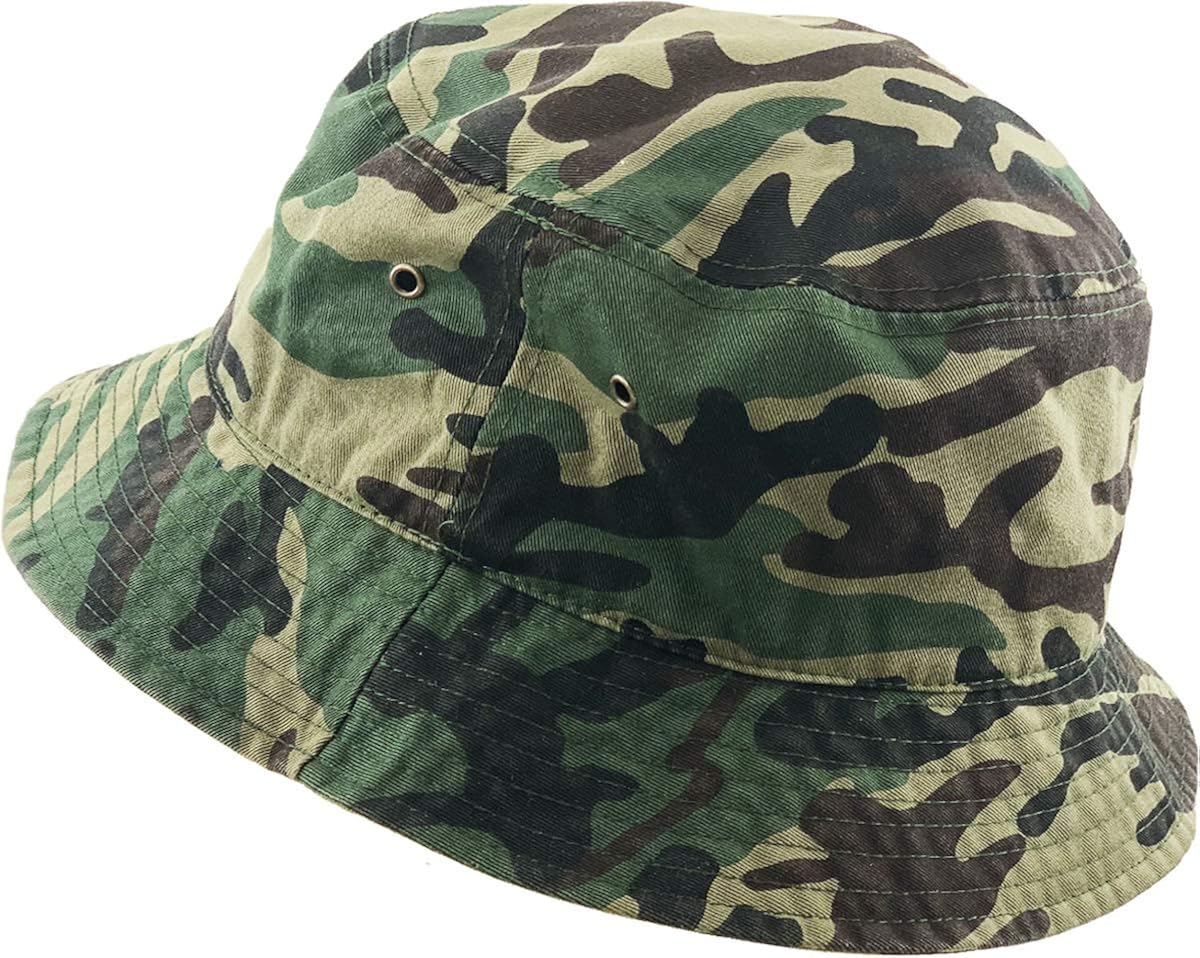 KBETHOS Unisex Washed Cotton Bucket Hat Summer Outdoor Cap at  Men’s Clothing store