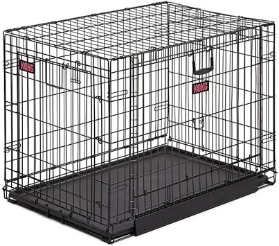 kong double door rust resistant crate
