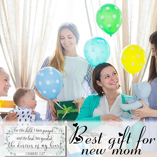 Miniatura 6 de Yookeer 2 piezas de decoración de pared de madera para guardería, decoración de habitación de bebé, decoración de habitación de guardería, arte de