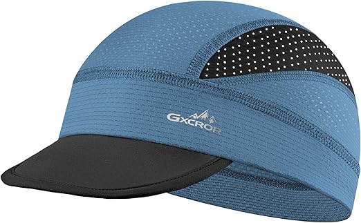 GXCROR Cooling Skull Cap for Men Women Lightweight Breathable Helmet Liner UV Sun Shield for Summer Motorcycle Cycling